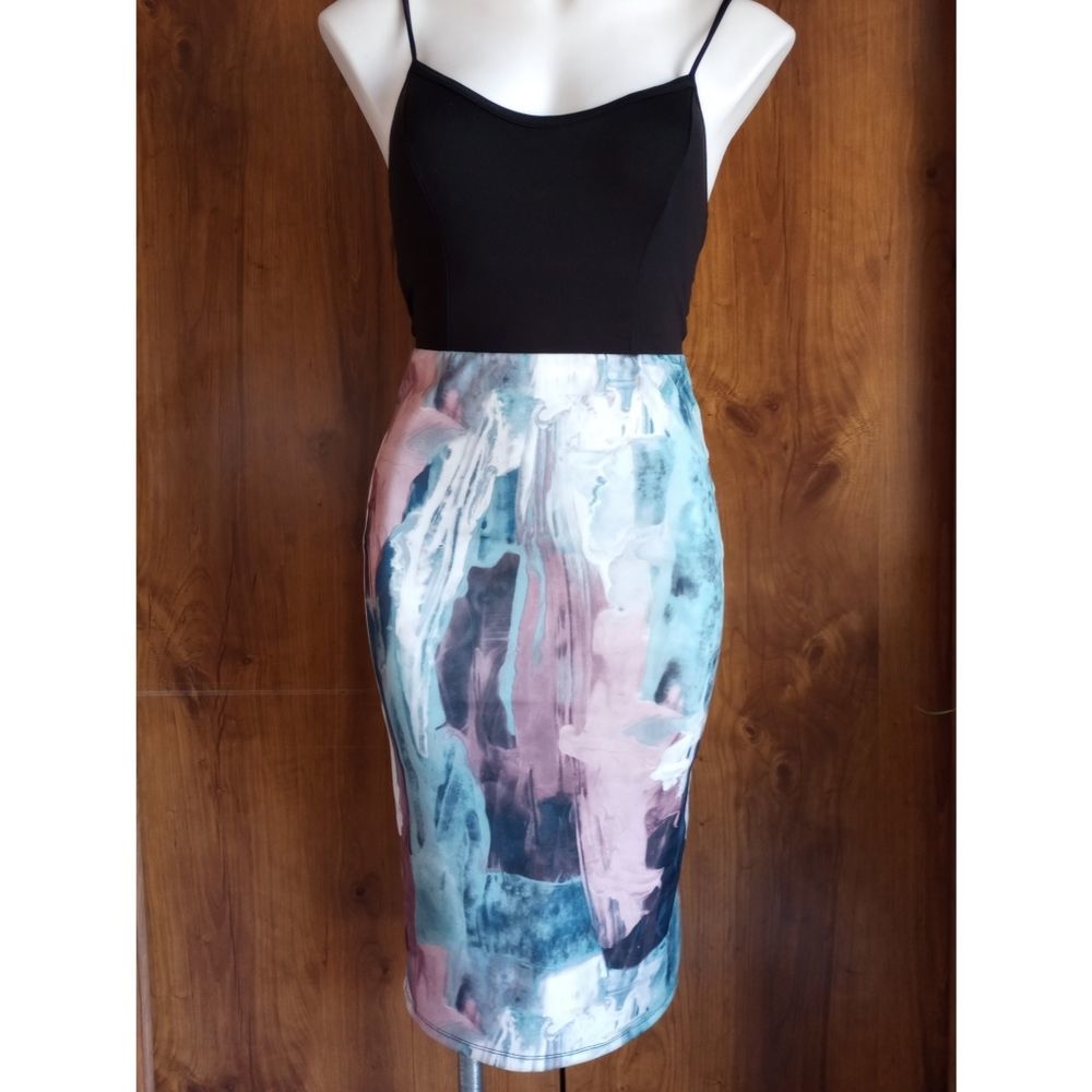 Mossimo Beautiful Marbled Bodycon Pencil Skirt